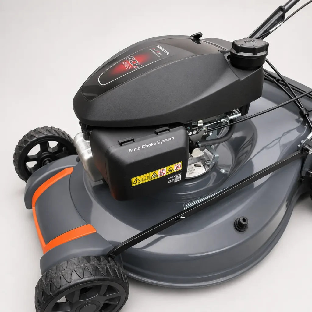Honda engine detail on the GroundGO M1